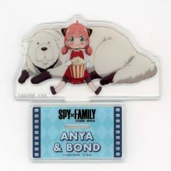 [중고]아크릴스탠드아크릴 패널 아냐 포저 & 본드 포저 아크릴스탠드[극장판 SPY×FAMILY CODE: White] 극장 상품