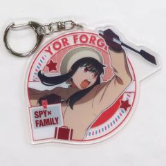 [중고]키링 요르 포저 아크릴 키링[극장판 SPY×FAMILY CODE: White] 극장 상품