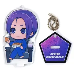 【中古】キーホルダー 御影玲王(ブルーロック) 「ブルーロック 描き起こしアクリルスタンドキーホルダー」 イオンシネマオリジナルグッズ