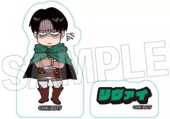 【中古】アクリルスタンド・アクリルパネル リヴァイ DOTABATA!積み積みブロック ミニ 「進撃の巨人」