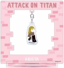 【中古】アクリルスタンド・アクリルパネル クリスタ・レンズ 「進撃の巨人 ゆるパレット ゆらゆらアクリルスタンドコレクション」