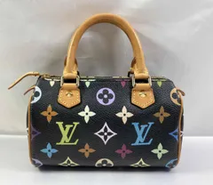 【鑑定書付き】LOUIS VUITTON ルイ・ヴィトン モノグラム マルチカラー ミニスピーディー TH1007 M92644 バッグ