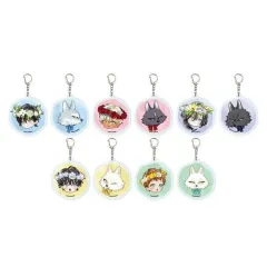 【中古】キーホルダー 全10種セット 「アクリルキーホルダー 獣人オメガバースシリーズ 01.描き下ろしイラスト」
