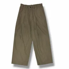 参考上代30800円 未使用 markaware TRIPLE PLEATED EASY TROUSERS トリプルプリーツドイージーパンツ マーカウェア A24B03PT02C セージグリーン 2 （25497M）