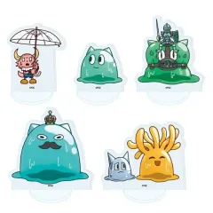 【中古】アクリルスタンド・アクリルパネル 全5種セット 「アクリルぷちスタンド ポンコツクエスト～魔王と派遣の魔物たち～ 04(描き下ろしイラスト)」