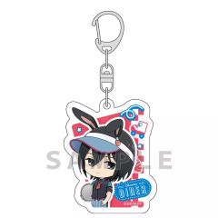 【中古】キーホルダー ミカサ・アッカーマン(ウサミミダイナー) アクリルキーホルダー 「進撃の巨人」