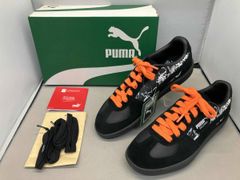PUMA × BLRACH アニメコラボ プーマ × ブリーチ スニーカー 403445-01 25cm ブラック × オレンジ