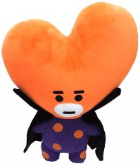 [중고] 봉제인형 TATA(부이/망토) 할로윈 봉제인형 [BT21]