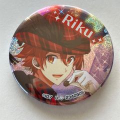 【N12】七瀬陸 缶バッジ ガシャポン アイドリッシュセブン ホログラム缶バッジMini