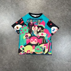 日本製 魔法少女まどか☆マギカ展 劇団イヌカレー イラスト グラフィック Tシャツ キャラクター L