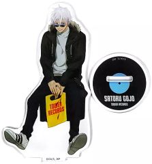 [Used] Acrylic Stand・Acrylic panel Satoru Gojo acrylic Stand"Jujutsu Kaisen x TOWER RECORDS"