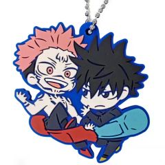 [Used] Miscellaneous Goods Fushiguro Megumi &Ryomen Sukuna"Jujutsu Kaisen Character Bancho Rubber Mascot 2"