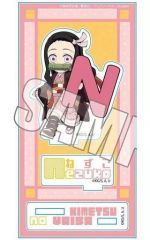 [Used] Acrylic Stand- Acrylic Panel: Nezuko Kamado (Alphabet Version) Acrylic Figure: "Demon Slayer: Kimetsu no Yaiba"