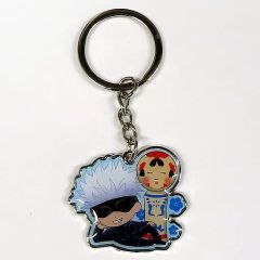 [Used] Miscellaneous Goods Satoru Gojo Kokeshi Metal Keychain "Jujutsu Kaisen" Tohoku Limited Edition