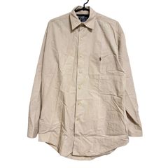 Polo by Ralph Lauren ラルフローレン メンズ トップス ベージュ 長袖 Sサイズ コットン100％ J10