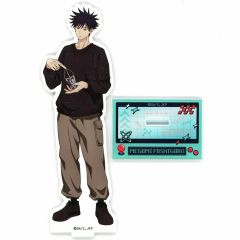[Used] Acrylic Stand・Acrylic panel featuring a newly drawn illustration of Megumi Fushiguro Stand“Jujutsu Kaisen x GiGO POP UP SHOP”