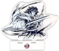 [Used] Acrylic Stand- Acrylic Panel: Giyu Tomioka Original Artwork Acrylic Stand"Demon Slayer: Kimetsu no Yaiba, season 3- Pillar Training Arc: Water Pillar Giyu Tomioka Interlude Art Book Cover Illustration WEBSHOP Lottery - Prize C: C105 Goods