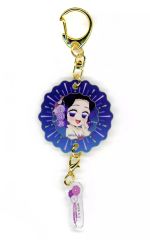[Used] Butterfly Keychain Shinobu"Demon Slayer: Kimetsu no Yaiba Fireworks Festival 2025 in ufotable Cafe x Machi Asobi CAFE x ufotable DINING Late Period Random Glow-in-the-Dark Acrylic Charm"