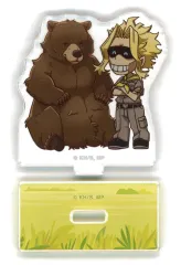 【中古】アクリルスタンド・アクリルパネル オールマイト 「TVアニメ 僕のヒーローアカデミア×東武動物公園2025 トレーディング ちびキャラ 動物とのふれあいver. アクリルスタンド」