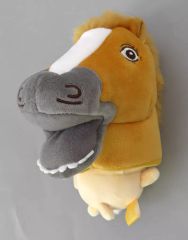 [중고] 봉제인형 마스코트·봉제인형 배지 토끼 말을 쓴 토끼 마스코트 [치이카와 뭔가 작고 귀여운 녀석]