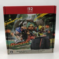[미사용품]닌텐도 Switch2 스플라툰 레이더스 세트 닌텐도 스위치 2 일본어. 국내 전용 본체 A01-314 [035-260914-ns-01-tei]