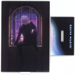 [Used] Acrylic Stand・Acrylic panel Satoru Gojo/Sunset Acrylic Stand Sega Chansey Lottery "Jujutsu Kaisen Ultramarine Sunset" Prize D