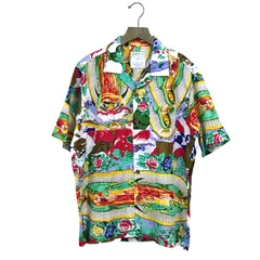 【新品】エーフォーラブス(A FOUR Labs)　半袖シャツ　L 　/0673