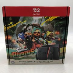 [미사용품]닌텐도 Switch2 스플라툰 레이더스 세트 닌텐도 스위치 2 일본어. 국내 전용 본체 A01-314 [035-260914-ns-02-tei]
