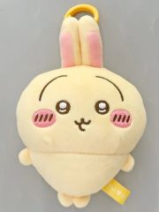 [Used] Plush Mascot/Plush Badge - Rabbit Marupuwa Mascot "Chiikawa - Something Small and Cute"