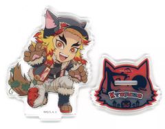 [Used] Acrylic Stand・Acrylic Panel Kyojuro Rengoku "Demon Slayer x ufotable Cafe x Machi Asobi CAFE x ufotable DINING Halloween Event 2025 Random Acrylic"Stand B"