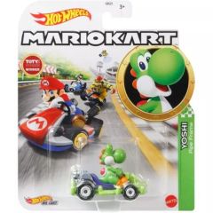 【中古】ミニカー 1/64 ヨッシー(スケルトン) 「Hot Wheels マリオカート」 [GRN19]