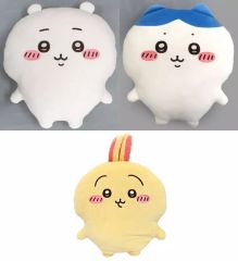 [중고] 쿠션·본체 전 3종 세트 BIG 모치후와 포옹 쿠션 [치이카와 마켓 치이카와쿠지 치이카와 모치 푹신 컬렉션] A상