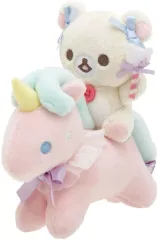 【中古】ぬいぐるみ コリラックマ＆ユニコーン シーンぬいぐるみ お空のくるりんわたあめテーマ 「リラックマ」