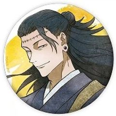 [Used] Badge Bins Suguru Geto "Jujutsu Kaisen Shibuya Incident Can Badge Collection Emo Deco ver."