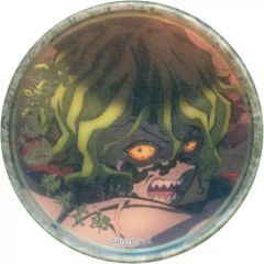 [Used] Badge/Pin: Gyutaro (Demon) "Demon Slayer: Kimetsu no Yaiba Mugen Train Arc/Entertainment District Arc Character Picture Scroll Cafe in ufotable Cafe x Machi Asobi CAFE Final Volume Foil Stamped 57mm Lottery Can Badge B"