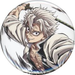 [Used] Badge Bins Sanemi Shinazugawa (drawn) 44mm Can Badge B Demon Slayer: Kimetsu no Yaiba, season 3- Pillar Training Arc Wind Pillar Sanemi Shinazugawa Interlude Art Book Cover Illustration WEBSHOP Lottery F Prize C105 Goods