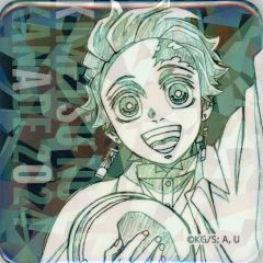[Used] Badge Bins Tanjirō Kamado(Concert name included) "Demon Slayer: Kimetsu no Yaiba Orchestra Concert ~Kimetsu no Kanade~ Swordsmith Village Arc Original Artwork Glitter Can Badge"
