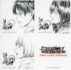 [중고] 씰 스티커 집합 스티커 [극장판 진격의 거인 THE LAST ATTACK] 3주차 입장자 특전
