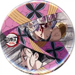 [Used] Badge/Pin: Uzui Tengen & Hinatsuru (Entertainment District Arc, Episode 9) "Demon Slayer: Kimetsu no Yaiba Total Concentration Exhibition - Mugen Train Arc & Entertainment District Arc - Interlude Illustration (Eyecatch) Random Can Badge [Part 3]"