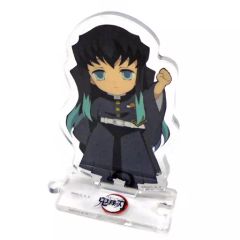 [Used] Acrylic Stand・Acrylic Panel: Tokito Muichiro (left hand raised) "Demon Slayer: Kimetsu no Yaiba Character Picture Scroll Cafe in ufotable Cafe Connecting Random Acrylic Panels"Stand 1st period”
