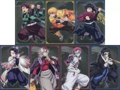 [Used] Postcard Set (7 cards) "Demon Slayer: Kimetsu no Yaiba the Movie: Infinity Castle Arc - Chapter 1: Akaza's Return" Movie Goods