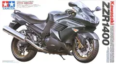 【中古】プラモデル 1/12 カワサキ ZZR1400 「オートバイシリーズ No.111」 ディスプレイモデル [14111]