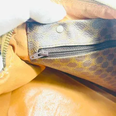 【❗️✨存在感あるマカダム柄✨❗️】CELINE セリーヌ ミニボストンバッグ M14 ブラウン ヴィンテージ ファスナー破損あり 簡易清掃済み❗️
