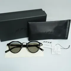 A.D.S.R. エーディーエスアール SATCHMO サッチモ 01 サングラス メガネ アイウェア シャイニーブラック/シルバー/ライトグレー 6006Q★4