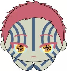 [Used] Merchandise: Akaza "Demon Slayer: Kimetsu no Yaiba Hug Character Collection 3"