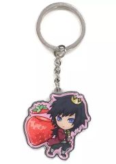[Used] Miscellaneous Goods: Giyu Tomioka (Amaou) Metal Keychain "Demon Slayer: Kimetsu no Yaiba" Fukuoka Limited Edition