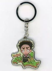 [Used] Merchandise: Himejima Gyomei (Hokkaido Type 2) Metal Keychain "Demon Slayer: Kimetsu no Yaiba" Hokkaido Limited Edition