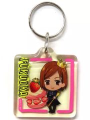[Used] Miscellaneous Goods Nobara Kugisaki(Amaou) Clear Keychain "Jujutsu Kaisen" Fukuoka Limited Edition