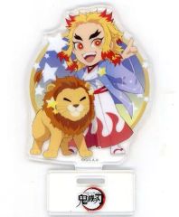 [Used] Acrylic Stand- Acrylic Panel: Kyojuro Rengoku "Demon Slayer x ufotable Cafe x Machi Asobi CAFE 12 Zodiac Signs Event 2022 Random Acrylic"Stand B"