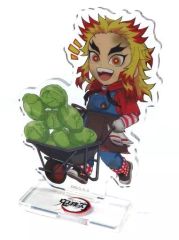 [Used] Acrylic Stand・Acrylic Panel Kyojuro Rengoku "Demon Slayer x ufotable Cafe/Machi Asobi CAFE Harvest Festival 2023 First Half Random Acrylic"Stand"